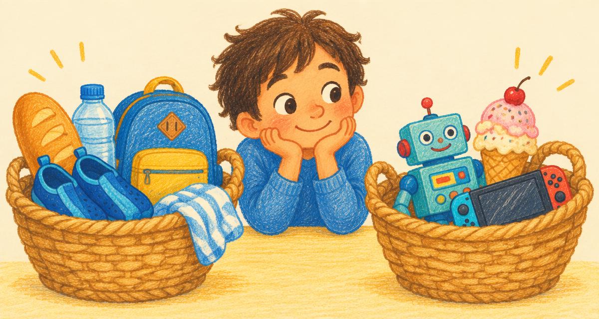 The Two Baskets: Needs and Wants
