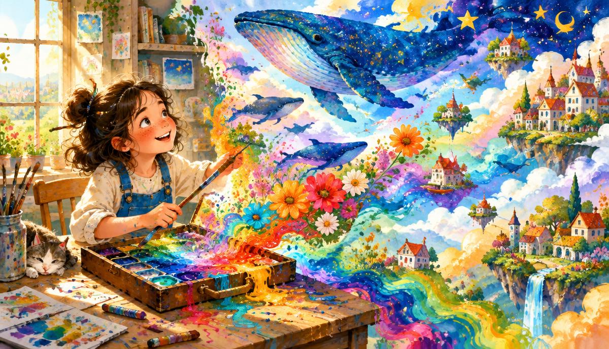 The Paintbox with No Perfect Colour